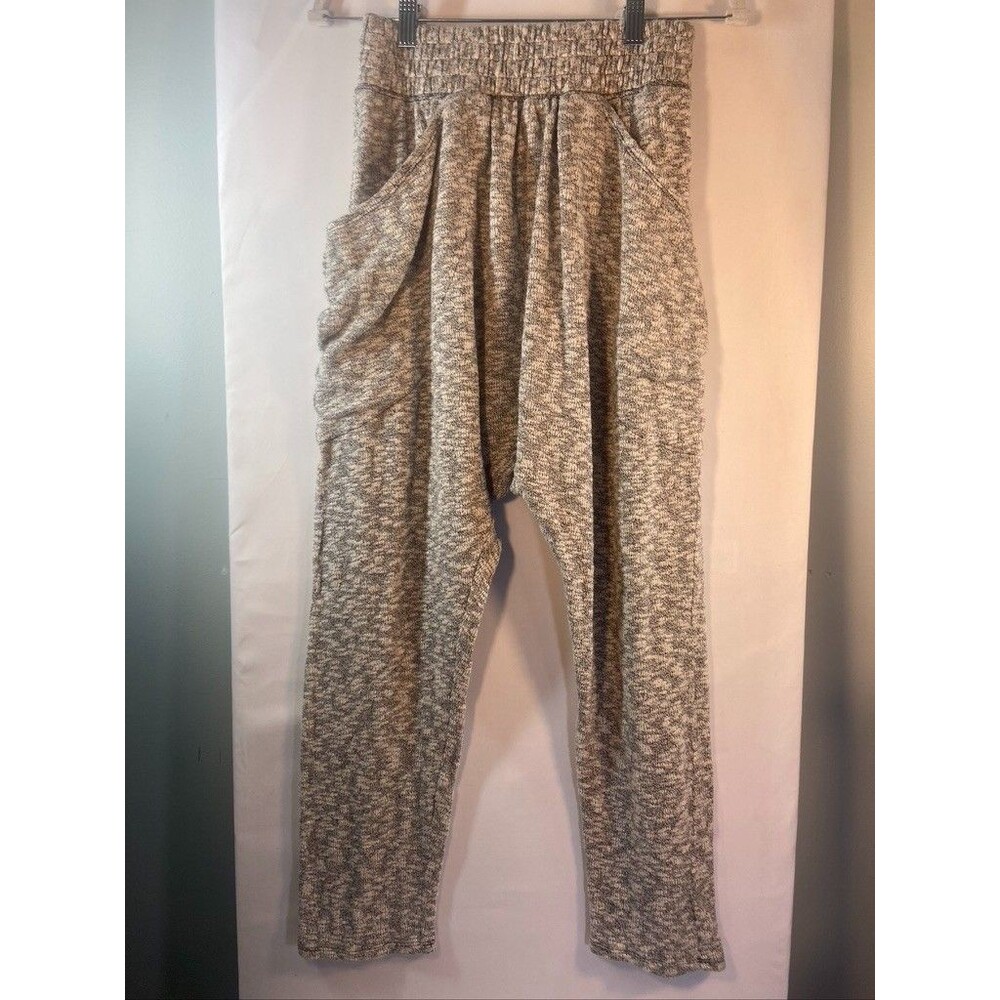 FREE PEOPLE BEACH WOMENS SMALL GRAY HAREM PANTS